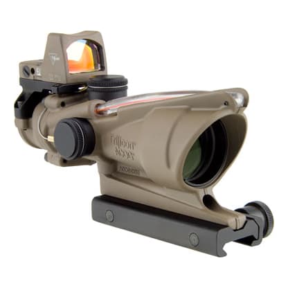 Trijicon ACOG 4x32 .223 Red Chevron FDE TA31-D-100324
