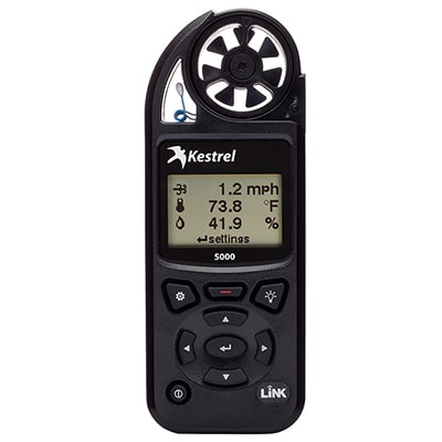 Kestrel 5000 Environmental Meter w/ LiNK Black 0850LBLK