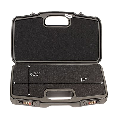 Negrini Discreet Carry 1 Handgun Case Black 2018TS/4835