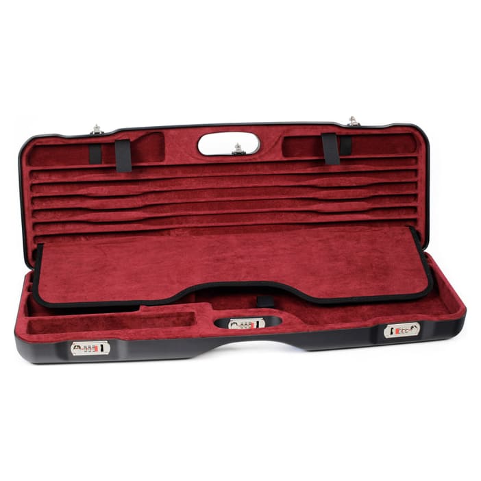 Negrini Skeet Gun 32.25" Case Black/Bordeaux 1659LR-TS/5160