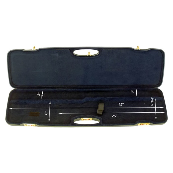 Negrini One Gun 36" Case ABS Blaser Green/Blue 1607LR-UNI/5043