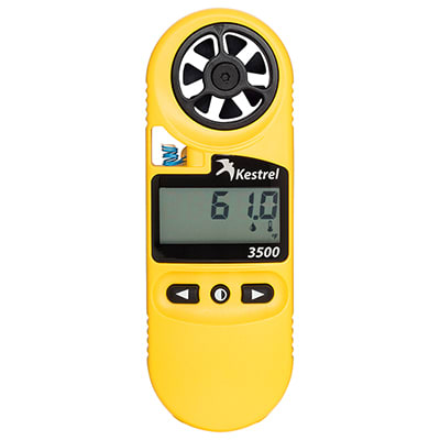 Kestrel 3500 Weather Meter Digital Psychrometer 0835
