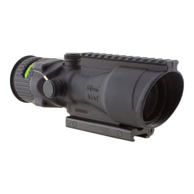 Trijicon TA648MGO-50G ACOG 6x48 Machine Gun Optic Dual Illum Green Chevron 50 Ballistic Reticle w/ M - Trijicon ACOG