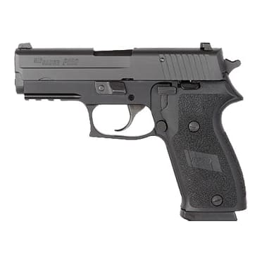 Black Nitron Finish, SLITE Night Sights 220R3-45-BSS