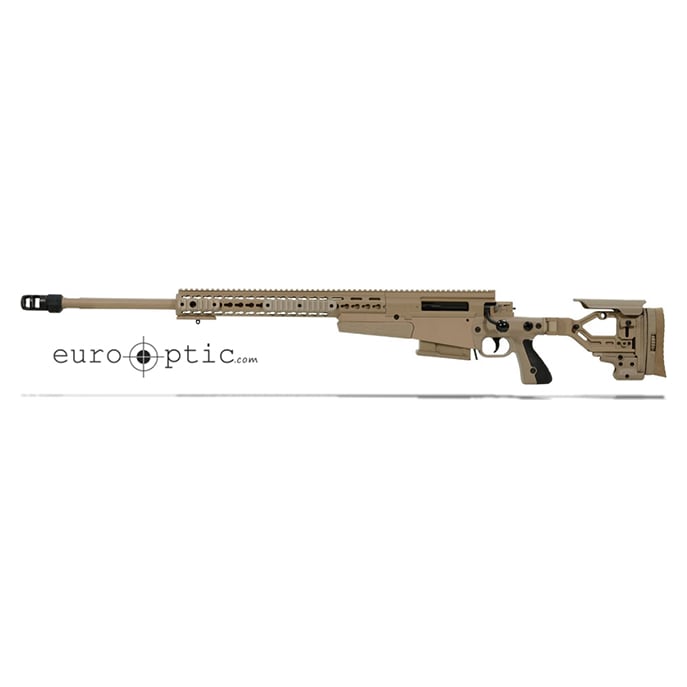Accuracy International AX 300 Pale Brown chassis 26 inch barrel std brake - Left Hand A-XM300WMPB26SM-LH