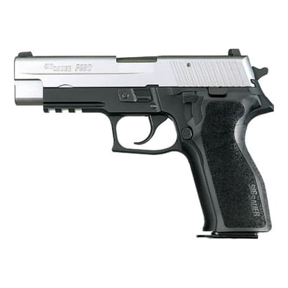 REV2-TONE, All Stainless, SLITE, Hogue Rubber Grips E26R-40-RTSS