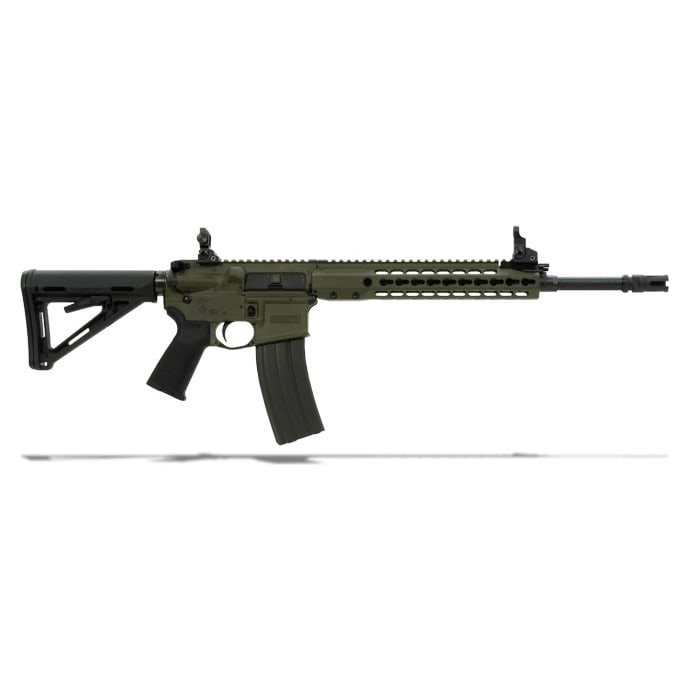 Barrett REC7 5.56 Nato Rifle: GEN II Green Receiver 16' Barrel Barrett Hand guard 14589
