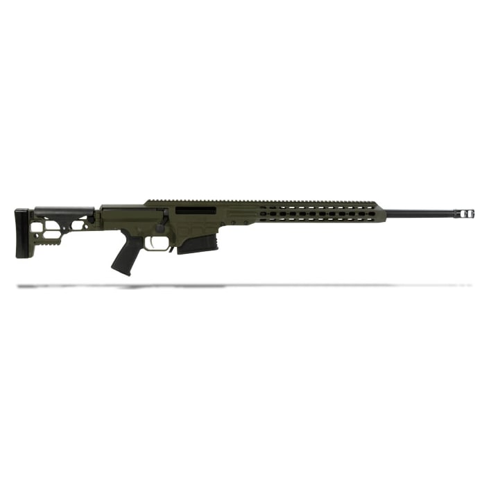Barrett MRAD 6.5 Creedmoor OD Green 24" Heavy bbl 14446