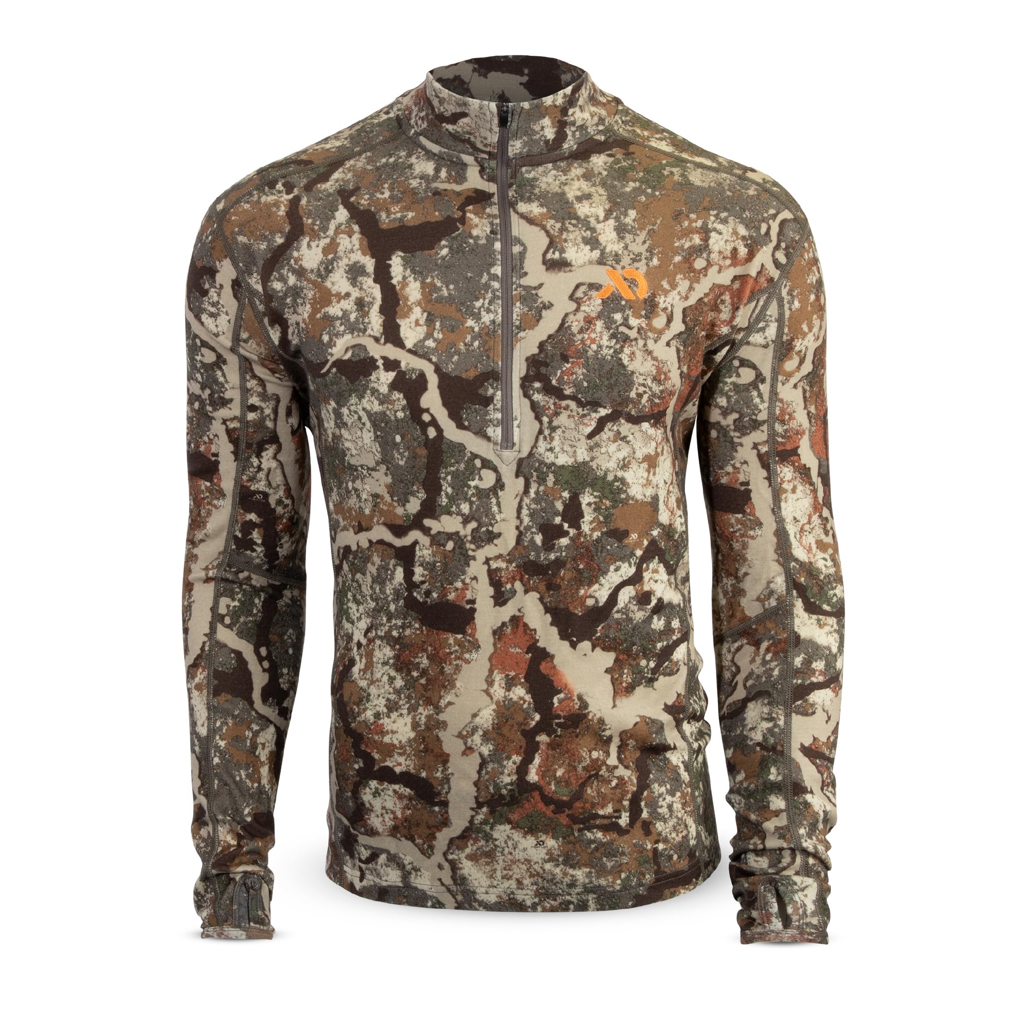 First Lite Men's Kiln Quarter Zip Specter MTKQZSP