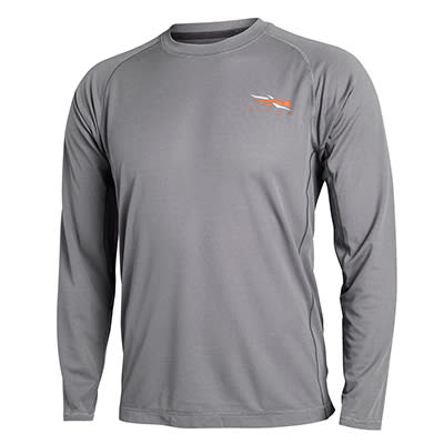 Sitka Core Lt Wt Crew - LS Woodsmoke XX Large 10033-WS-XXL