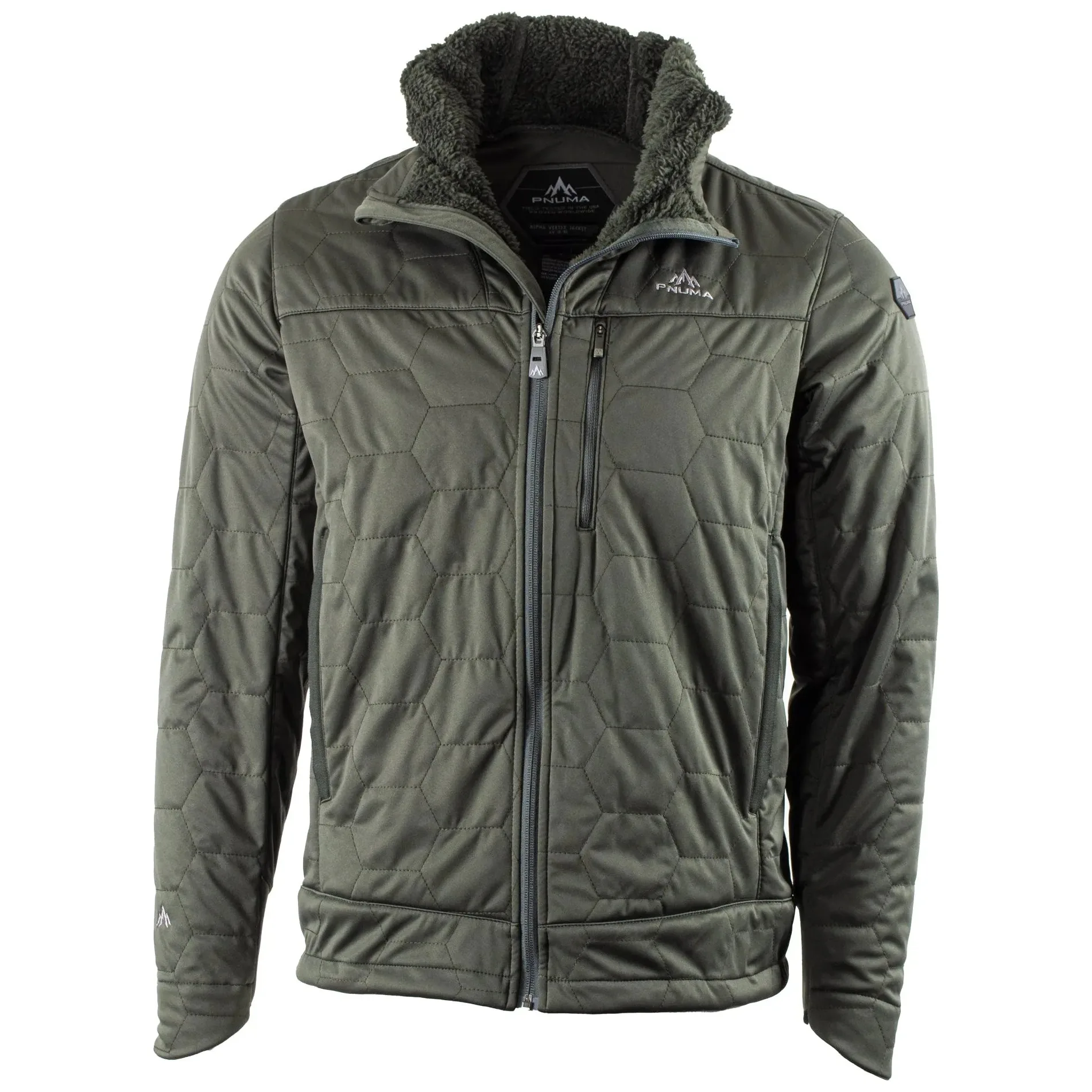 Pnuma Outdoors Alpha Vertex Jacket Beluga AV-JK-BE