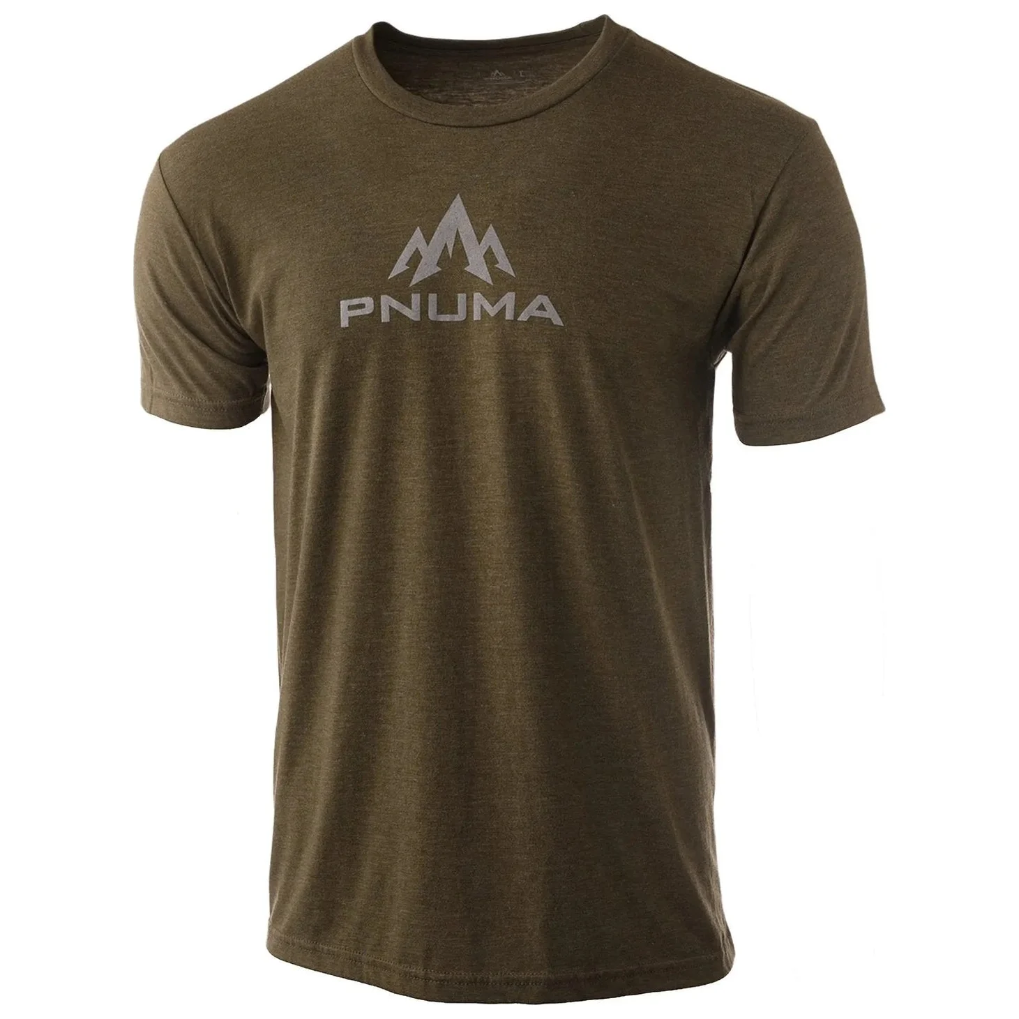 Pnuma Outdoors Lifestyle Logo Mark Tee Military Green PSSLMMG