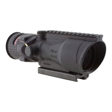 Trijicon TA648MGO ACOG 6x48 Machine Gun Optic Dual Illum Red Chevron 223 Ballistic Reticle w/ M1913 - Trijicon ACOG