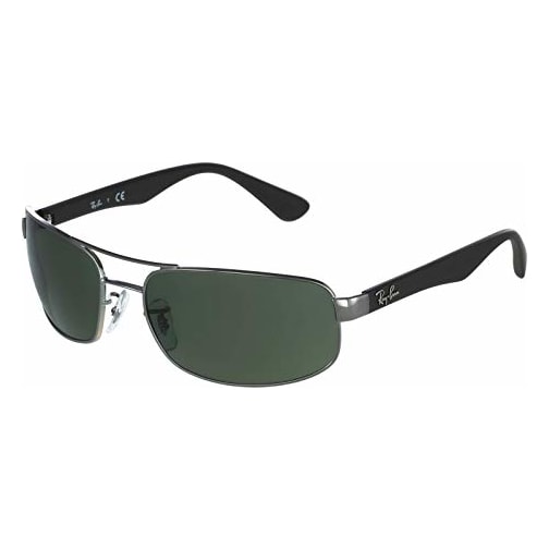 Ray-Ban Gunmetal Dark Green 0RB3445-00461