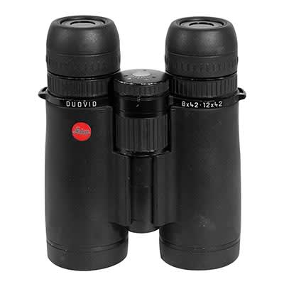 Leica Duovid 8-12x42 Black Binocular UA-1366
