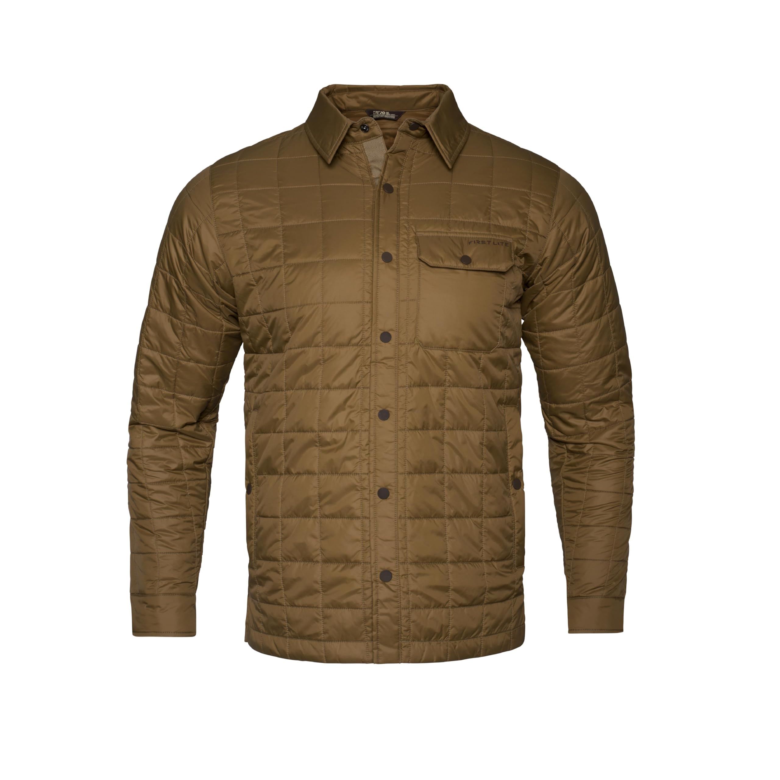 First Lite Men's Scout Shacket Dry Earth MD MOMSSDEMD