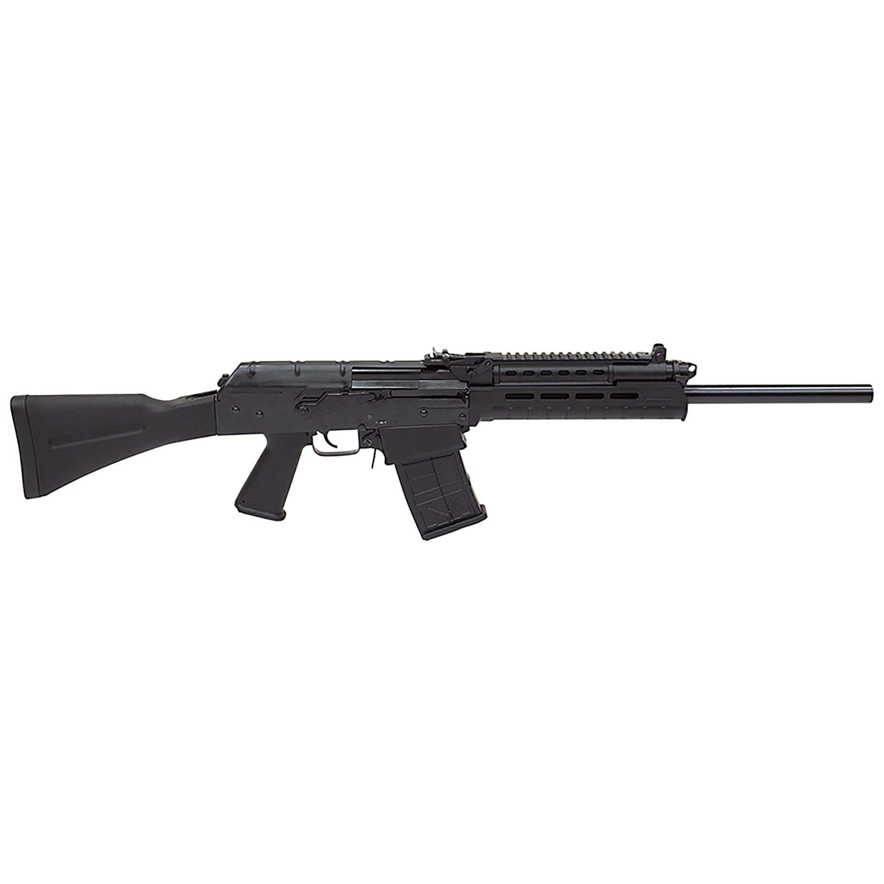 JTS M12AK-T1A 12ga 18.7" Bbl Polymer M-LOK Forearm Shotgun w/(2) 5rd Mags M12AK-T1A-BL