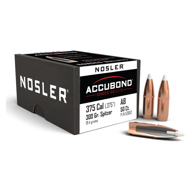 Nosler AccuBond AB - 375 300g SP C725 (50ct) Bullets 53662