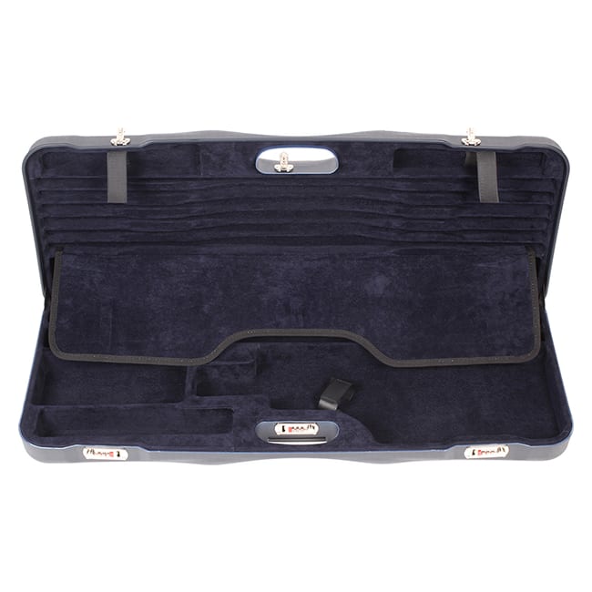 Negrini One Gun Two Barrels Med to High Rib Blue with Blue Interior 1652LR-TUBE/5128