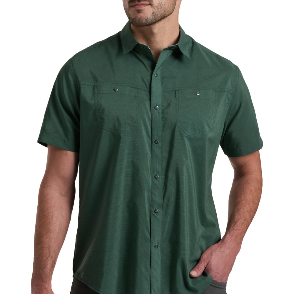 Kuhl Stealth Short Sleeve Smoked Pine Men's 7453-SMKP-M
