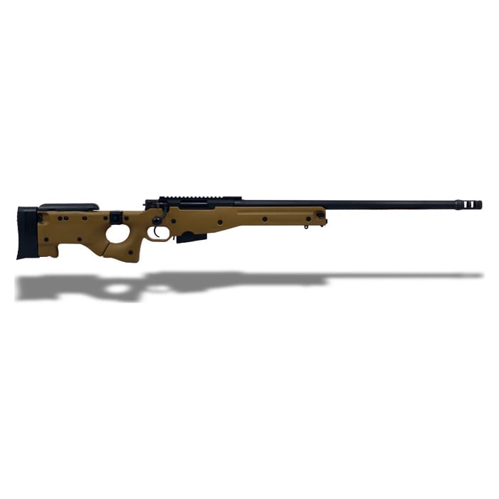 Accuracy International AW 6.5 Creedmoor 26' Plain SAS Brake, Pic Rail, Dark Earth Folder