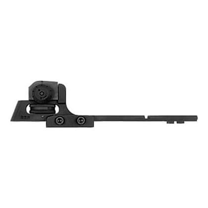 Rise with fixed A2 rear sight for flat top ARs 1/4" rise 9-RRA-DOM
