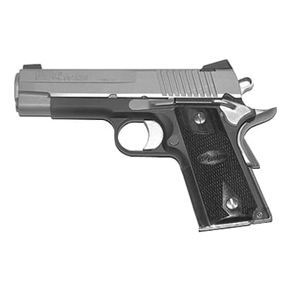 C3, Alloy Frame, Two-Tone Finish, Low Profile Contrast Sights, Magwell, Black CTC Laser Grips 1911CO-45-TSS-C3P-CT