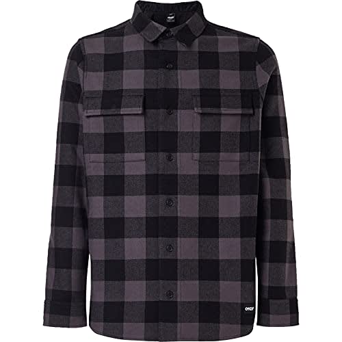 Oakley Bear Cozy Flannel Black/Grey Check FOA402577-9FP