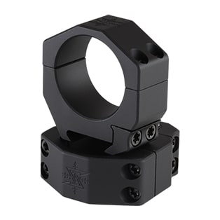 Seekins USED Precision 35mm 1.25" X-High 4 Cap Screw Scope Rings 0010640006 - Light Scratches UA5675