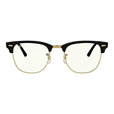 Ray-Ban Clubmaster Black Clear Blue 0RB3016-901BF51