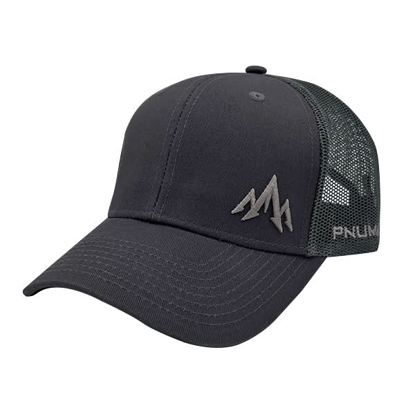 Pnuma Outdoors Mountain Mesh Trucker Cap, Beluga Color CP-MM-BE