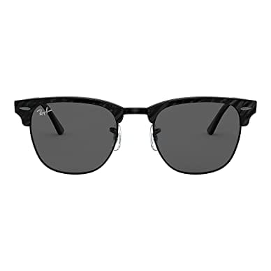 Ray-Ban Clubmaster Wrinkled Black on Black Dark Grey 0RB3016-1305B149