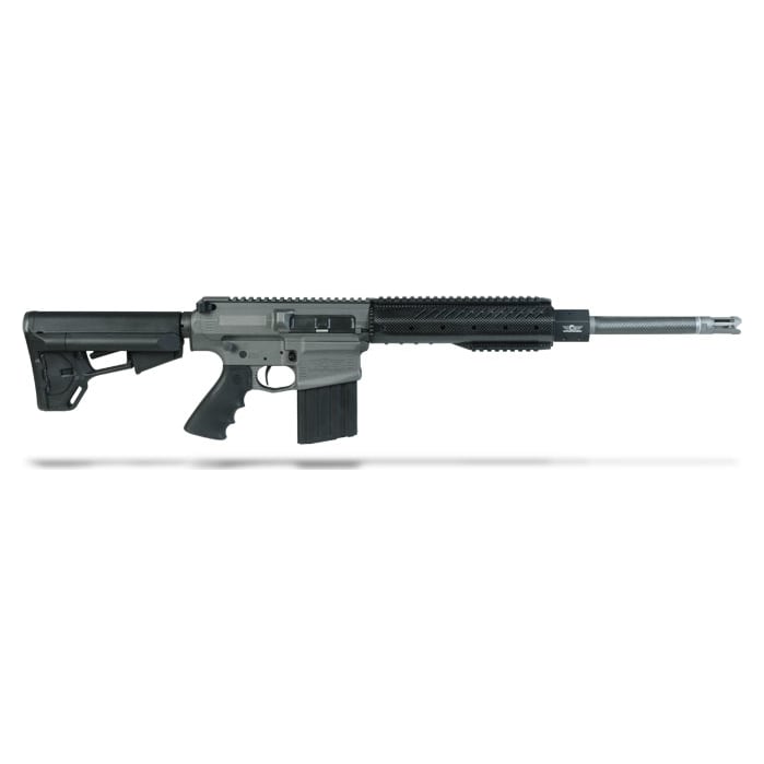 Christensen Arms CA-10 tungsten receiver, carbon wrap 308, 18 inch bbl, Magpul ACS stock, one 20 rou