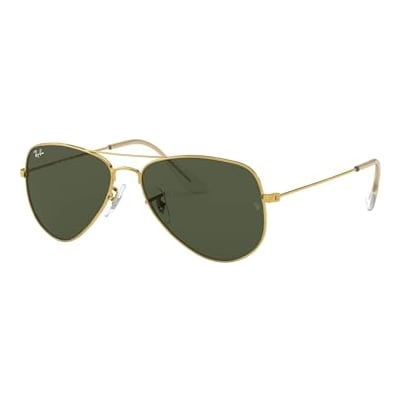 Ray-Ban Aviator Small Metal Arista G-15 Green 0RB3044-L020752