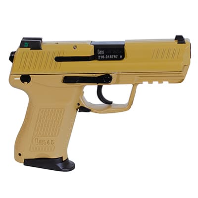 HK45 Compact Tan Frame & Slide LEM DAO - UA1414