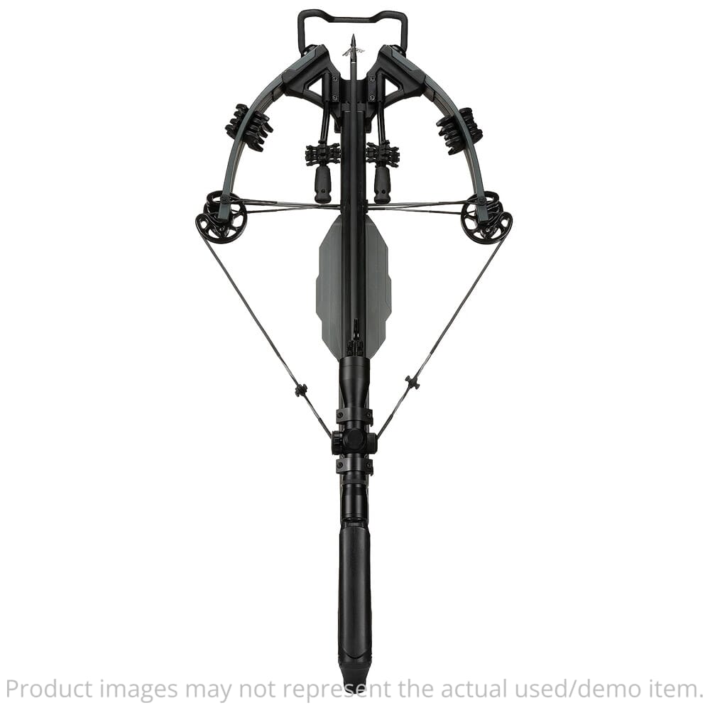 Xpedition Archery USED Scrapeline390X Sniper Gray Crossbow XACW1001 - Good Condition - No Arrows - Frayed Bowstring UA5794