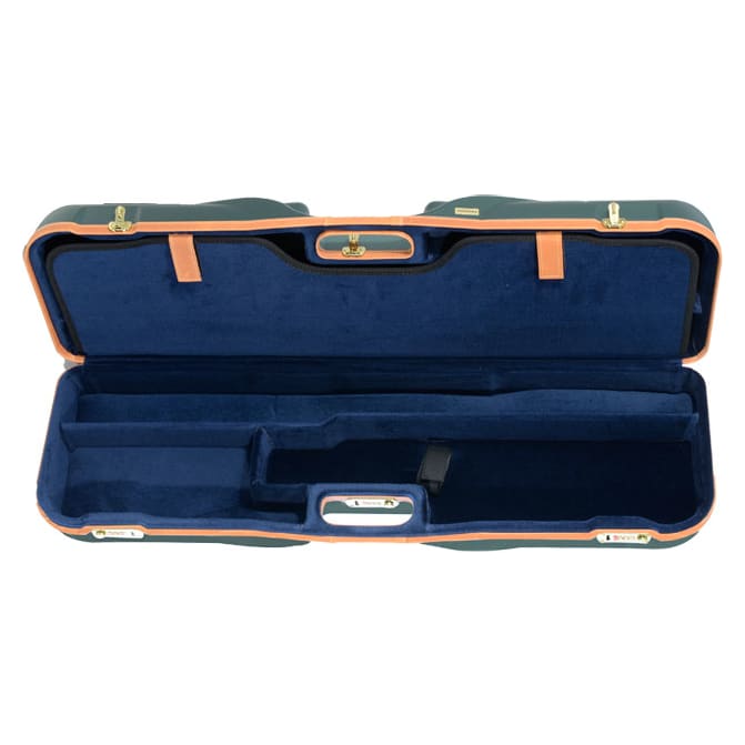 Negrini Deep Two Gun 35.4" Green/Blue/Leather Trim 1646LX-2f/5046