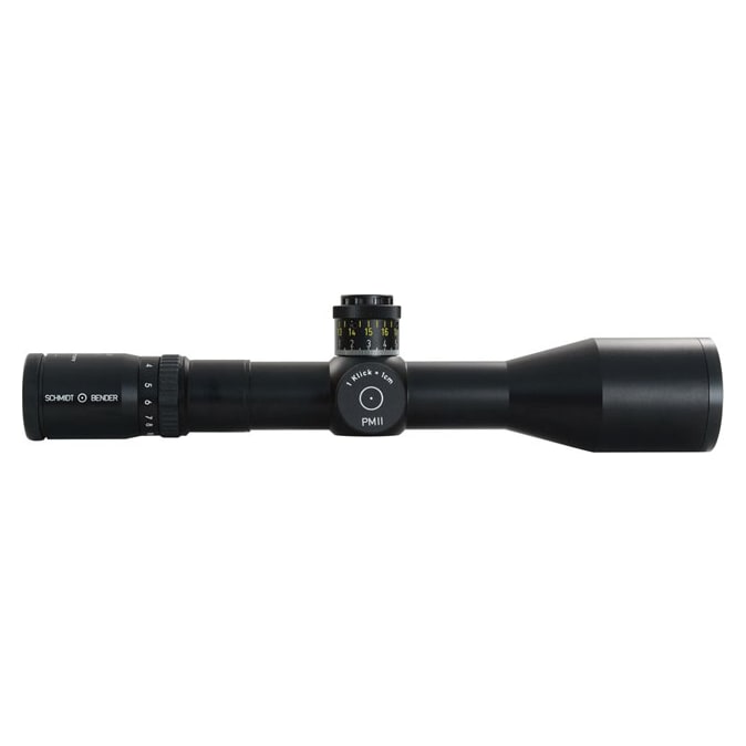 Schmidt Bender PMII 3-12x50 DT P3 Mildot CW Scope