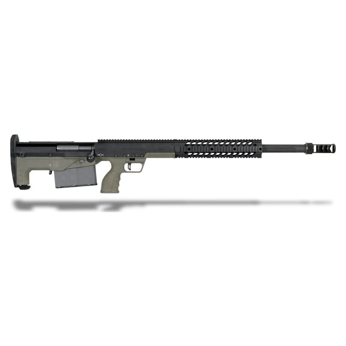 Desert Tech HTI Rifle 50 BMG Black Receiver Green Stock