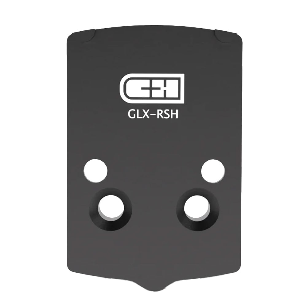 C&amp;H Precision Glock 43X/48 Plate For Trijicon (RMR/SRO) Holosun (407C/507C/507Comp/508T) C&amp;H(EDC Xl /Comp) GLX-RSH
