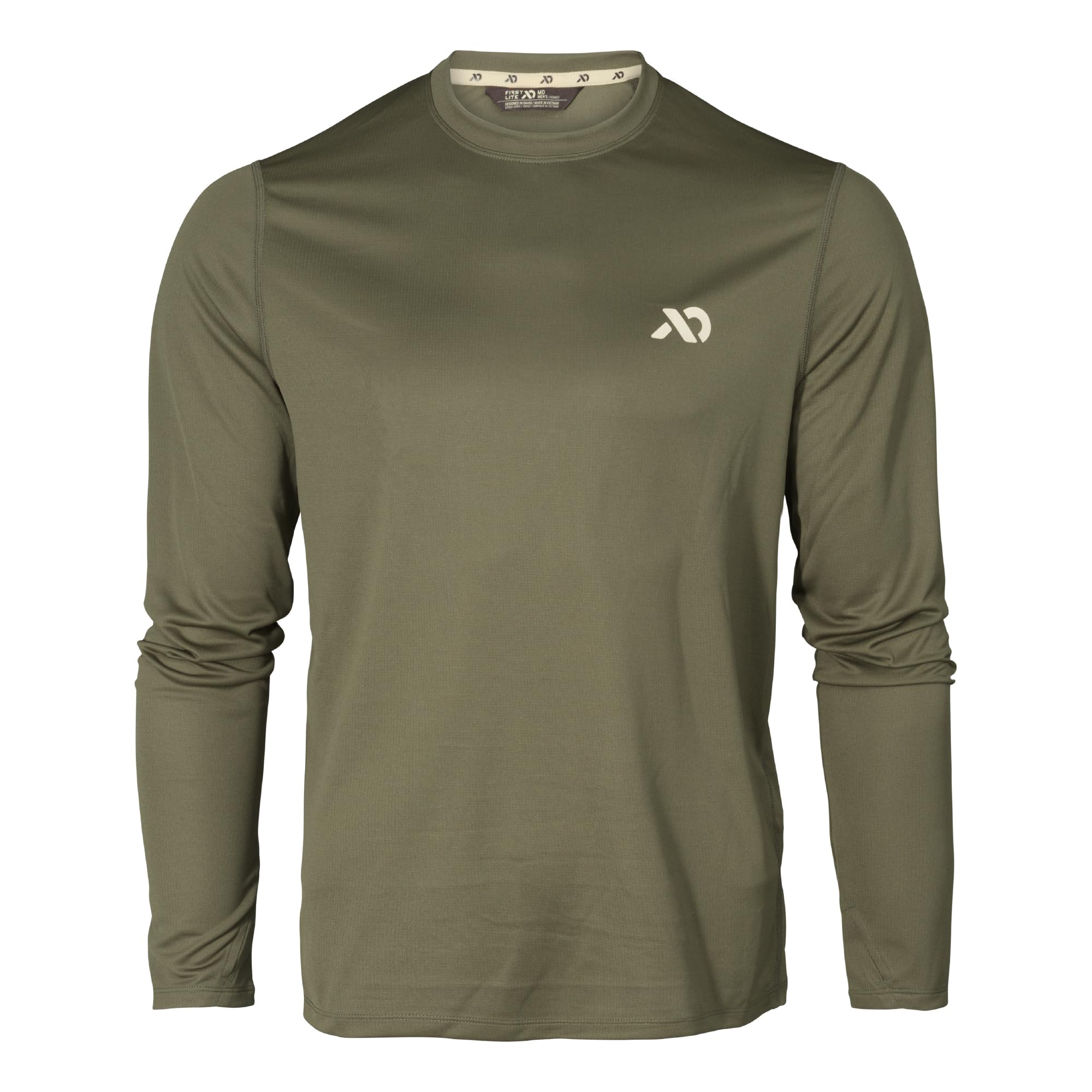 First Lite Men's Yuma Synthetic Long Sleeve Crew Conifer XL MBMYLCNXL