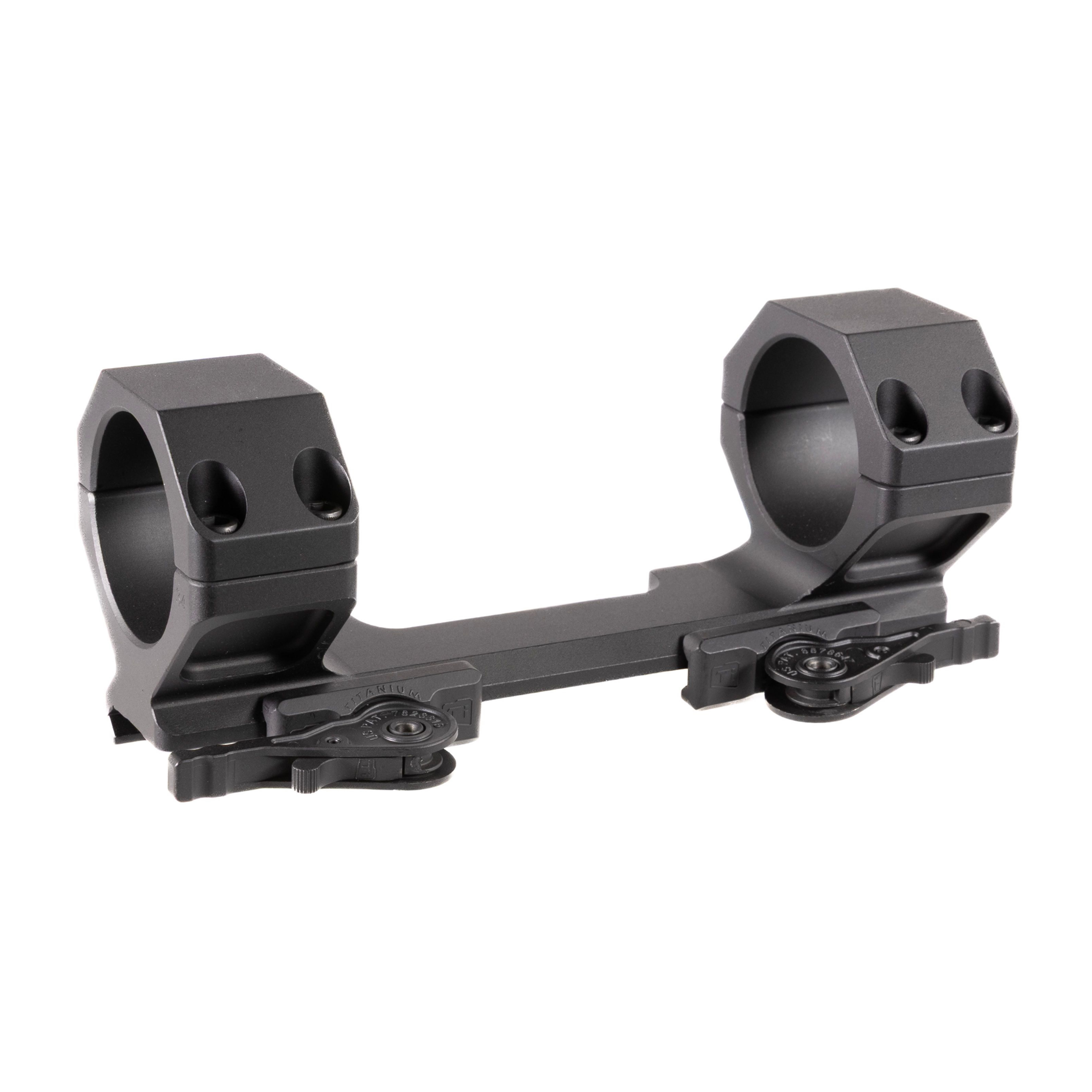 ADM AD-DELTA 34mm Low Scope Mount w/Dual QD Titanium Lever AD-DELTA-L-34-TL