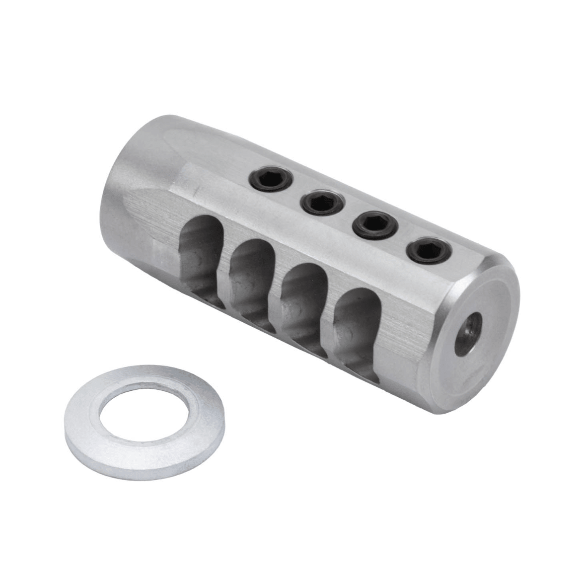 Christensen Arms .223 1/2x28 Stainless Side-Baffle Brake 810-00014-00