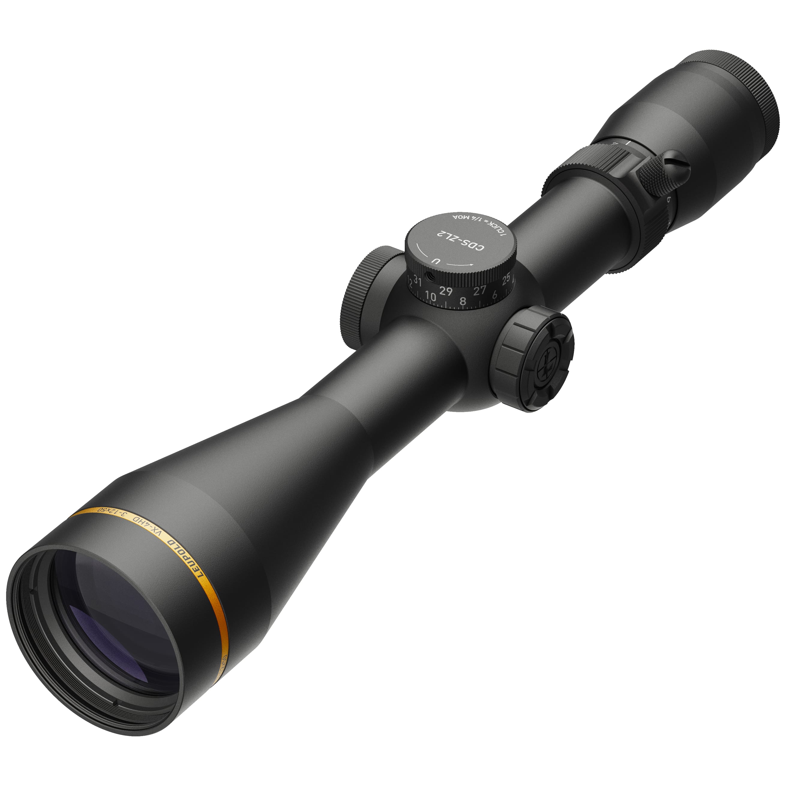 Leupold VX-4HD 3-12x50 (30mm) CDS-ZL2 Illum FireDot Twilight Hunter Riflescope 185455