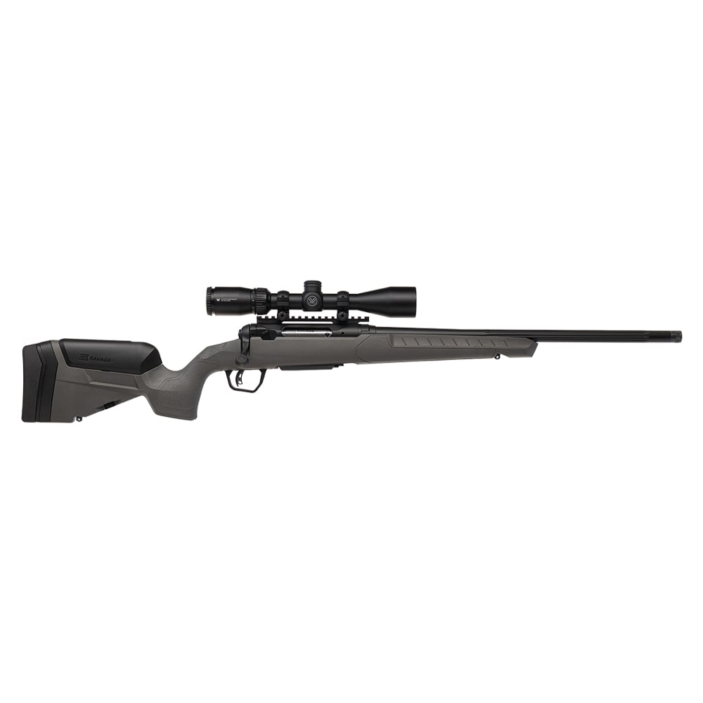 Savage Arms Model 110 Trailblazer XP .22 ARC 20"Bbl 1:7 Carbon-Steel Strt Fluted Black-Cerakote Action w/Vortex Scope Bolt Action Rifle 32450