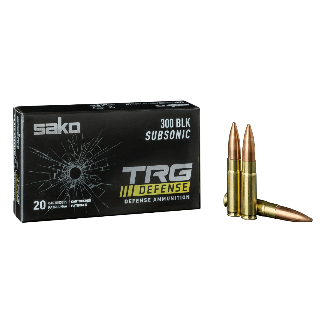 Sako TRG Defense .300 BLK 220gr Ammunition 20/Box JAS-TRG300BLK/220B