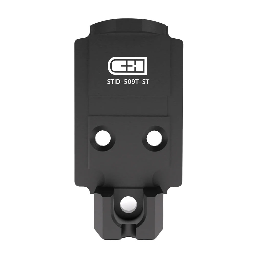 C&amp;H Precision Staccato Duo Low Witness Steel Plate For Holosun 509T STID-509T-ST