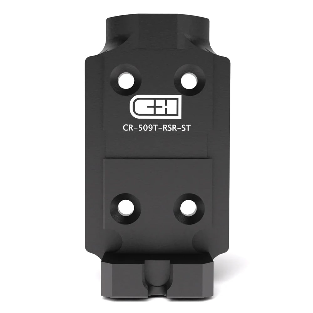 C&amp;H Precision Cross 1911-2011 Optics Plate Plate For Holosun 509T w/ 10-8 Rear Sight CR-509T-RSR-ST