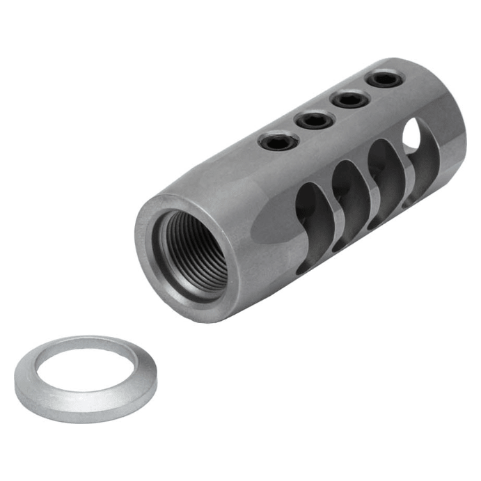 Christensen Arms .338 Cal 5/8x24 Stainless Side-Baffle Brake 810-00014-02