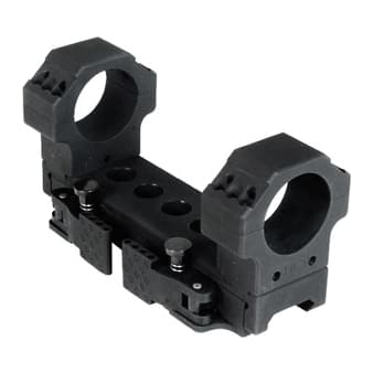 MODULAR DUAL LEVER QD 30mm MOUNT 20 MOA 3-SLOT ECOS CAPS (BLACK) AWP 8110-30-20M AWP 8110-30-20M